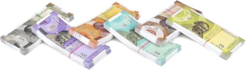 Image of Dummy Playing Money (6 X 100=600 Notes) for Kids Denomination Learning Money 10 | 20 | 50 | 100 | 200 | 500 Artificial Playing Money, Learn Money Skills, Lookalike Dummy Note only for Play Purpose