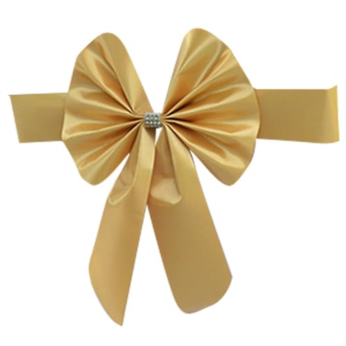 Cinta elástica de satén decorativa para respaldo de silla, se ajusta fácilmente a lazos de cinta deslizante para el hogar, elegante oficina