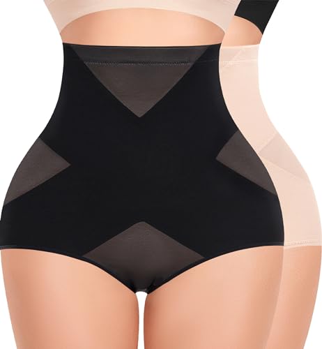 Image of Werena Tummy Control Shapewear for Women Shaping Panties Underwear High Waisted Cincher Body Shaper Slimming Panty Girdle