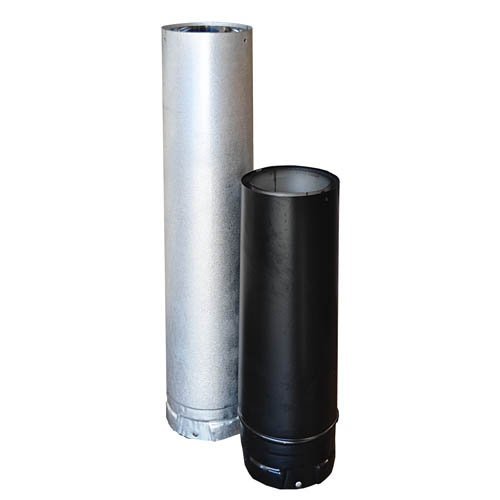 PelletVent Pro SIMDUR Pellet Stove Chimney Pipe Extension, Size: 4 X 18  (Adjustable Size 3 to 16), Stainless Steel : Amazon.ca: Tools u0026 Home  Improvement