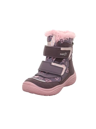 Superfit Mädchen - Schuhe CRYSTAL Boot, Modern, LILA/ROSA 8510, 32