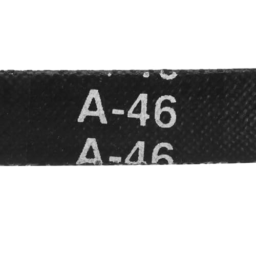 Image of uxcell 4pcs A46 or 4L480 Classic Wrapped Rubber V-Belt, 46 inch(1168mm) Inside Circumference, A Profile V Belt