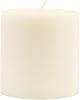 Root Candles Unscented Pillar Candles Beeswax Enhanced Textured Timberline™ Pillar Candle, 3 x 3-Inch, Ivory