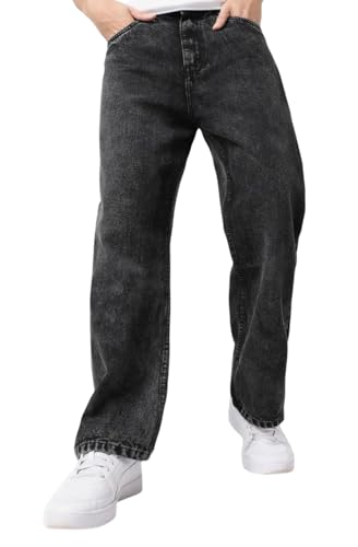 Image of Men's High Rise Denim Jeans Durable Denim Fabric