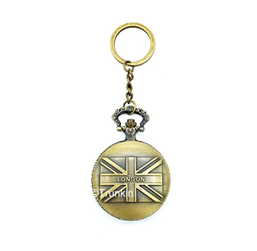 Image of Pocket Watch keychain