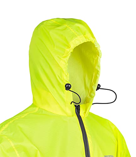 Image of Rynox H2GO rain liner over armored riding jacket (4XL,Please read guidelines for sizing in description)