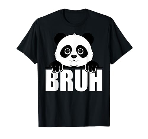 Panda Bruh Funny Zoo Animal Lover per uomini, donne e bambini Maglietta