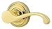 Kwikset 967CHLLH-3S Left Hand Commonwealth Interior Double Cylinder Handleset Trim Smart Key Bright Brass Finish