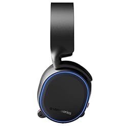SteelSeries Arctis 5 – Casque de Jeu à Éclairage RVB – Son Surround DTS Headphone:X v2.0 pour PC, Playstation 5 et PS4… - Les Beatles, Paul McCartney, John Lennon, RIngo Starr, George Harrison SteelSeries Arctis 5 - Casque de Jeu à Éclairage RVB - Son Surround DTS Headphone:X v2.0 pour PC, Playstation 5 et PS4… – Image 6