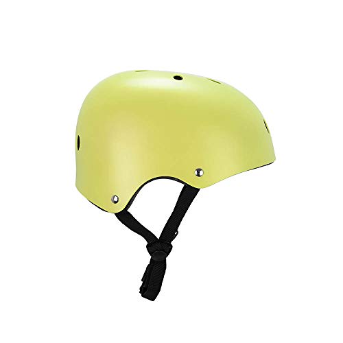 Capacete Esportivo Coquinho Tam. G Regulável com 11 Entradas de Ventilação Verde Neon - ES197 Atrio