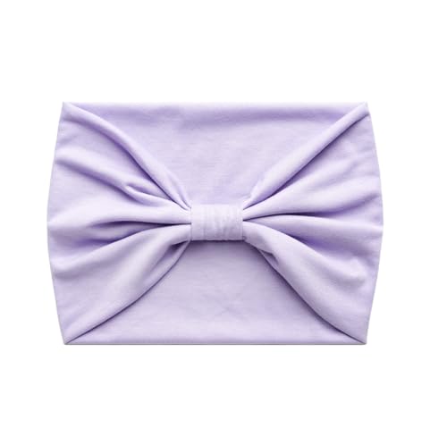 Image of XFYT Wide Sporty Women Hairband| Soft Absorbent Trendy Wide Premium Stretchable Sports Headbands (Moon Lavender)