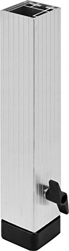 Bullstage Pied Interchangeable Carré 60x60 Mm – Hauteur 40 Cm, Pour Plateformes Scène