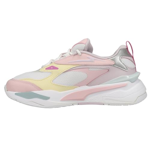 PUMA Kids Girls Rs-Fast Limits Shiny Sneakers Shoes Casual - Pink, White3