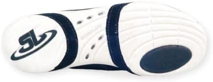 ScrapLife Wrestling | Ascend One Shoes | Navy & White | Premium Quality | Wrestlers Choice! (us_Footwear_Size_System, Adult, Men, Numeric, Medium, Numeric_10) | Image 2