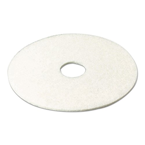 image for 3M White Super Polish Pad 4100, 12 in, 12 inches