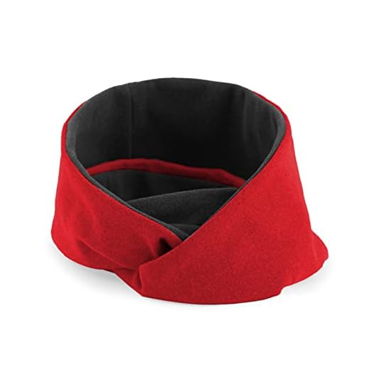 Irishom Bufanda para Perro Reversible Warm Circle Loop Bufanda Pet Cuello Calentador Polaina para Invierno