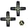 IP68 Outdoor Junction Box Waterproof Electrical Wire Cable Connector,M16 for 2 or 3 Pin Cables for 3.5-10mm Wire Range(AC 400V, 17.5A), Easy to Install,2 Pack,CE Certified