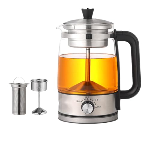 Jopsavm�S�����ƒ�p�e�B�[���[�J�[ �e�B�[�|�b�g �K���X�d�C�|�b�g �R�[�q�[�|�b�g �X�`�[���X�v���[�u�����[�A�[�����߉\/�X�e�����X�t�B���^�[���� - �ƒ�p�����🹂��̂ɍœK�A�󕰂��h�~�@�\�A �d�C�P�g�� (1.3L,110V)