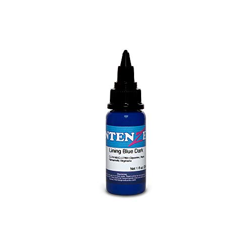 Lining Blue Dark - Intenze Tattoo Ink - 1oz Bottle