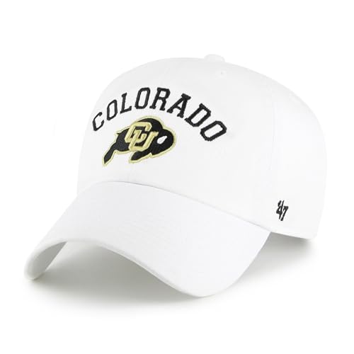 Gorra clásica 47 Colorado Buffaloes algodón blanca unisex miniatura 1