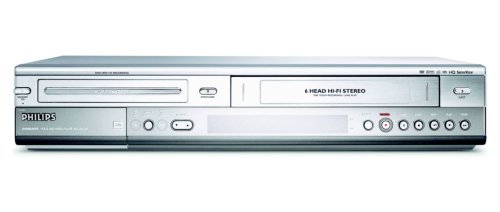 Philips DVDR 630 VHS- und DVD-Rekorder silber Philips DVDR 630 VHS- und DVD-Rekorder silber