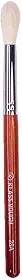 Pincel Brown Line Esfumar/Iluminador 28A, Marrom/Prata, Klass Vough