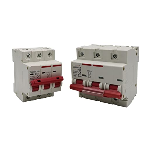 Interrupteur de protection photovoltaïque 125A DC 1000V contre surcharge