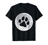 Full Moon and Pet Paw Print