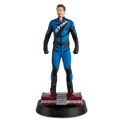 Eaglemoss Collections Marvel - Tony Stark Figurine (Iron Man) Box Display Edition - Marvel Movie Collection