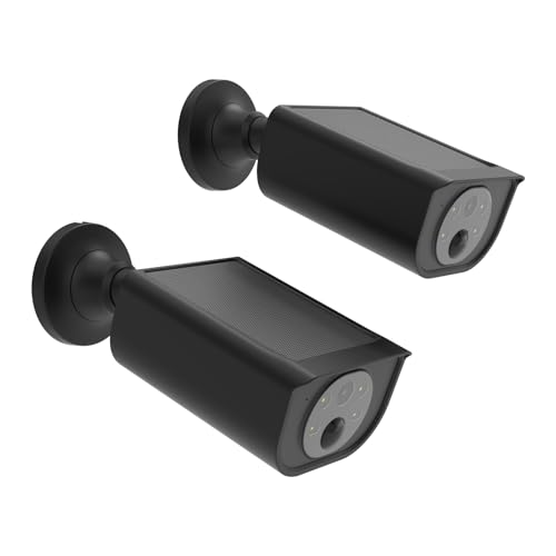 HOLACA Funda de silicona compatible con cámara de seguridad AOQEE S1 para exteriores inalámbrica solar (cámara no incluida), funda de silicona | 2 unidades