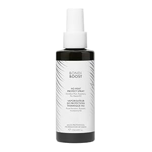 BondiBoost HG Heat Protect Spray – Ultra-Light Mist with Natural Botanicals to Mend Split Ends & Shield Hair Up to 230°C – Vegan & Cruelty-Free, 150ml