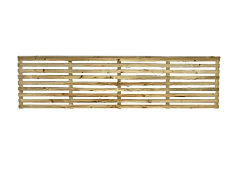 PGS Premier Contemporary Venetian Style Urban Trellis Lattice Garden Fence (HEIGHT, 45)