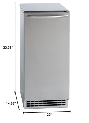 Maquina Fabricadora de Hielo Pearl Ice Acero Inoxidable miniatura 5