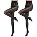 MANZI 2 Paar Ölig Glanzstrumpfhosen Damen Sexy Seidenglatt Feinstrumpfhose 15 Den Transparent Reißfest Schwarz,S-M Damen Schwarz günstig Kaufen-MANZI 2 Paar Ölig Glanzstrumpfhosen Damen Sexy Seidenglatt Feinstrumpfhose 15 Den Transparent Reißfest Schwarz,S-M