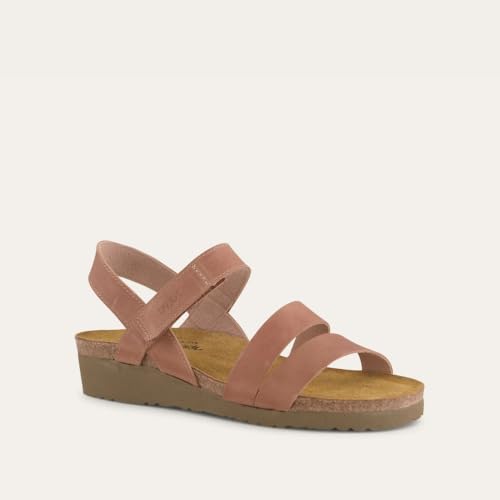 Image of NAOT Kayla Women's Sandals - Supportive 3-Strap Design with Backstrap, Cork & Latex Footbed - Arch Support - Travel-Friendly Comfortable Walking Sandals for All-Day Wear