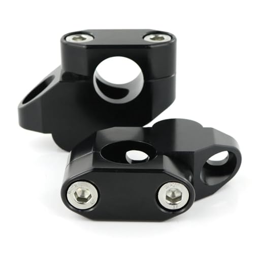 Pince rehausse guidon moto FZ6 Fazer 2004-2009 aluminium usiné 22mm