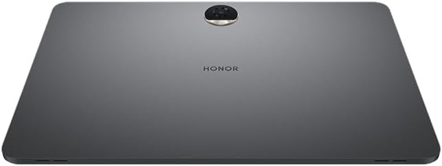 HONOR Pad 9 tablet rear view, showing camera and branding
