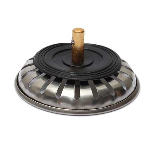 Tapón colador de fregadero 2 unidades acero inoxidable 83mm miniatura 7