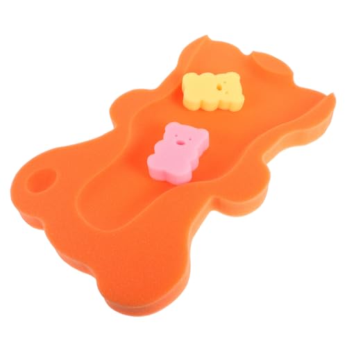 FRCOLOR Bath Cushion Soft Slip Bath Mat Portable Sponge Cushion for Newborns Comfortable Secure Bathing Experience Multi Use for Bathtub Washing Travel Friendly Design