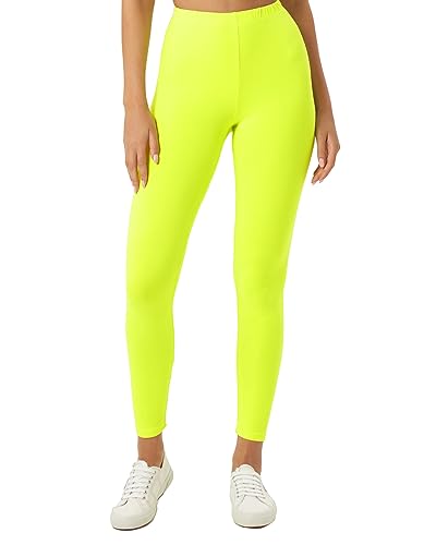 Image of sissycos Women's 80s Leggings Neon Artistic Splash Printed Pants