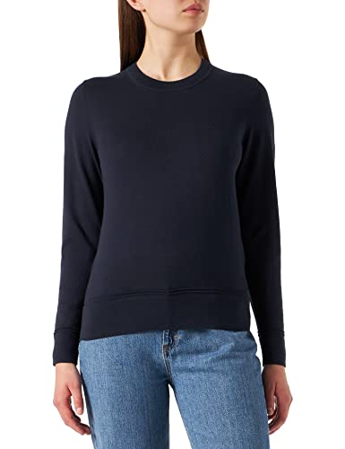 GANT Damen D1. Light Cotton C-Neck Pullover, Evening Blue, M