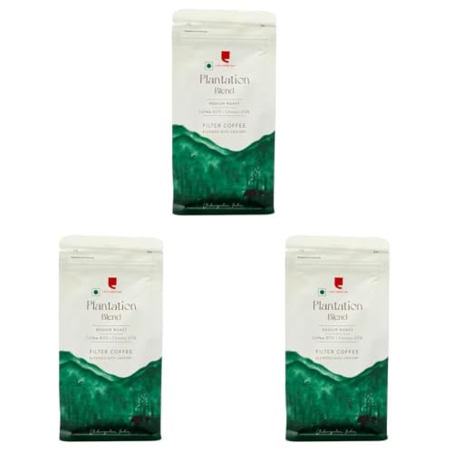 Image of Cafe Coffee Day | Filter | Ground | Best Coffee | Morning | Choco | Freshly grounded | Chickmangalur | (200gm, 80% Coffee & 20% Chicory- Magnum) (Pack of 3)