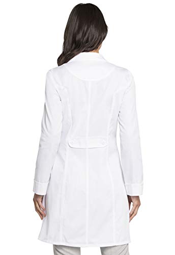 Cherokee Women's Fashion 36 Lab Coat, White, Medium