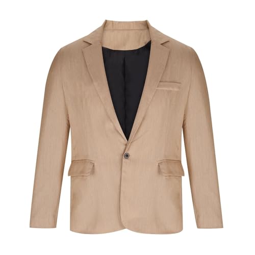 Casual Blazers for Men Suit Coat Long Sleeve Fashionable Solid Color Large Size Slim Jackets Daily Afternoon-Tea Walk2