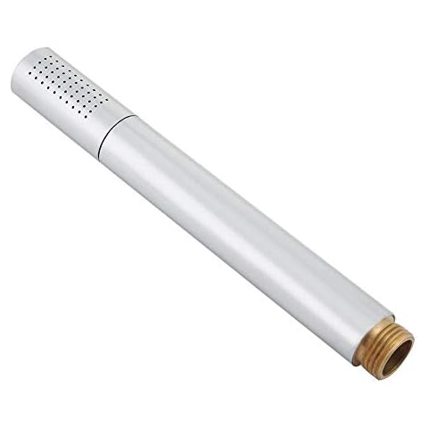 G1 / 2 Duschkopf Universal Bad Dusche Handbrause Wassersparend Duschkopf Handheld Kupfer Bleistift Hand Hochdruck Single 0-80 ℃ Cover