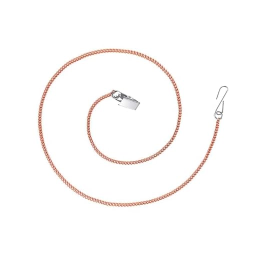 Zipper Helper Tool,80 cm Adjustable Zipper Puller with Hook Clip for Dresses, Boots & Clothing, Steel Zipper Extender for Easy Dressing Aid (Rose Gold)