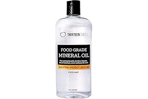 Thirteen Chefs Food Grade Mineral Oil for Cutting Boards