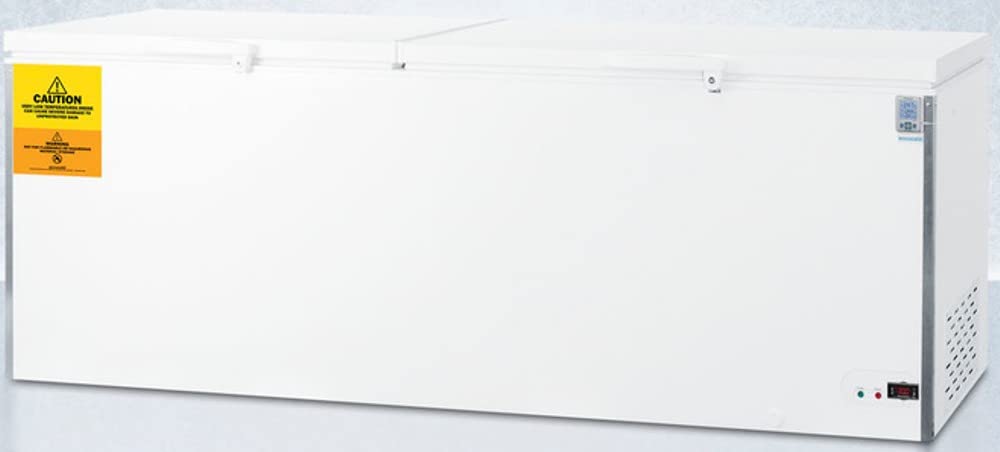 Summit Appliance VT252-30ºC Laboratory 26.7 Cu.Ft. Chest Freezer with Stainless Steel Corner Guards, NIST Calibrated Thermometer, Manual Defrost, Digital Controls with Alarm and Lock on Fridge.com