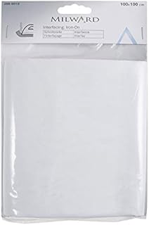 Milward 2669010 Iron-On Interfacing: Medium x 1m, White