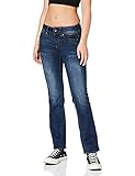 Mittelhohe Taille G-STAR RAW Damen Jeans Midge Saddle Mid Waist Bootcut, Blau (Dk Aged 6553-89), 29W / 30L